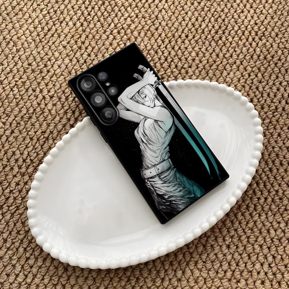 Phone Cases Men - Anime Chainsaw Man Quanxi Handyhülle für