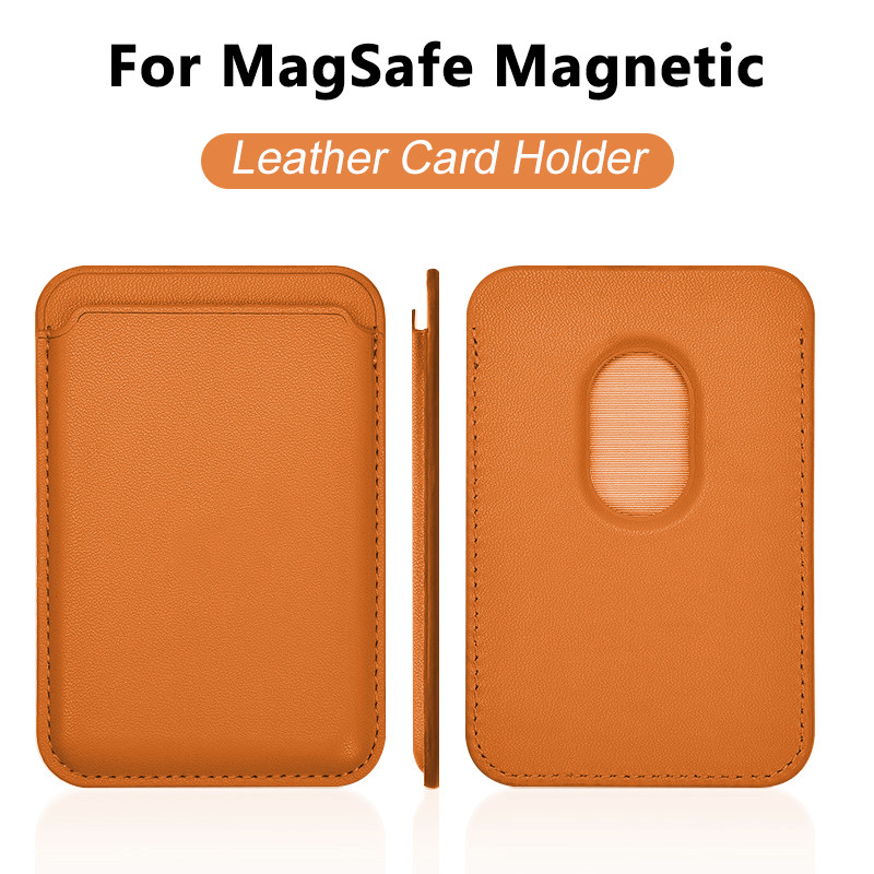 Phone Cases With Wallet On Back - Leder-Kartenetui Handyhülle Kartenhalter für MagSafe Magnetische