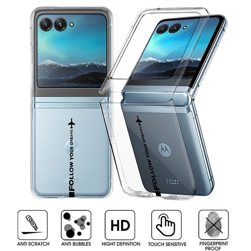 Phone Cases Motorola - Flugzeugroutenmuster-Handyhülle für Motorola Razr 60 40