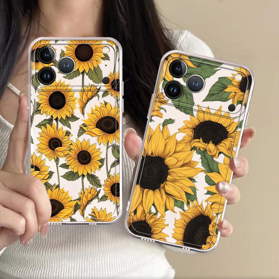 Phone Cases Like Loopy - Niedliche Sonnenblumenmuster-Hülle für Apple iPhone 17