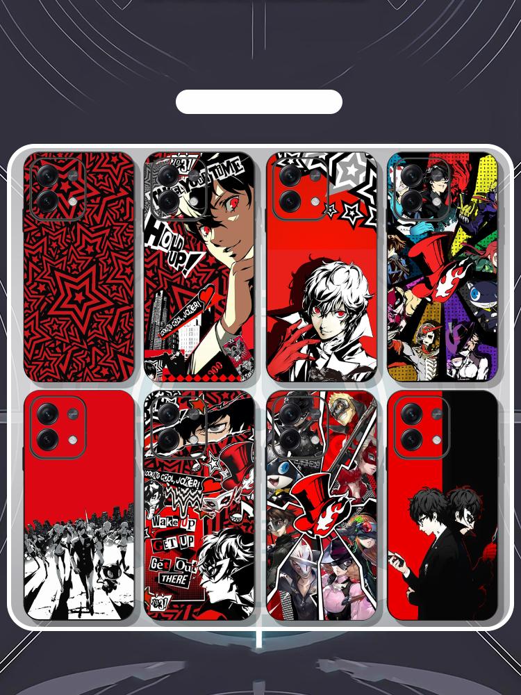 Xiaomi Redmi Note 13 - Persona 5 Joker Hot Game Poster