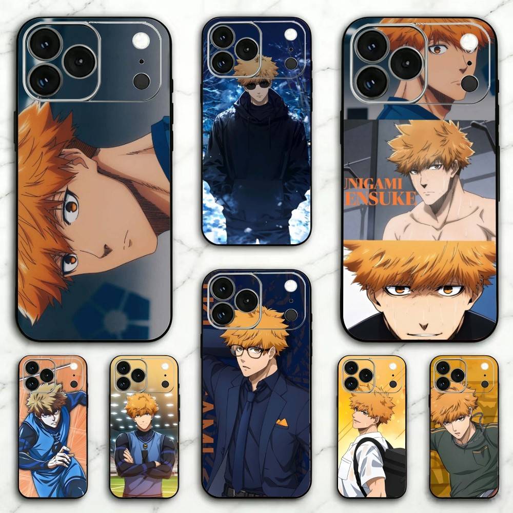 Phone Cases Quad Lock - Blue-Lock Kunigami Rensuke Handyhülle Silikon Weich