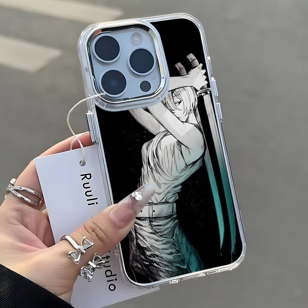 Phone Cases Men - Anime Chainsaw Man Quanxi Handyhülle für