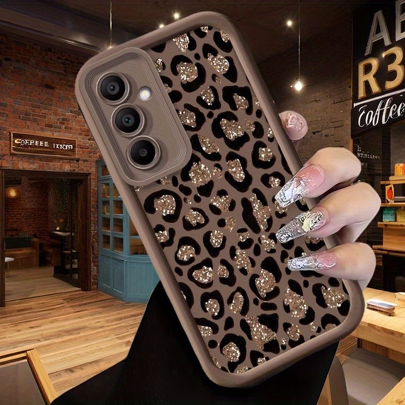 Phone Cases Leopard Print - Leopardenmuster Weiche Silikon-Handyhülle für Samsung Galaxy