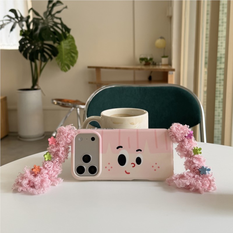Phone Cases Diy - DIY Frisur Rosa Zopf Anpassbare Styling-Handyhülle