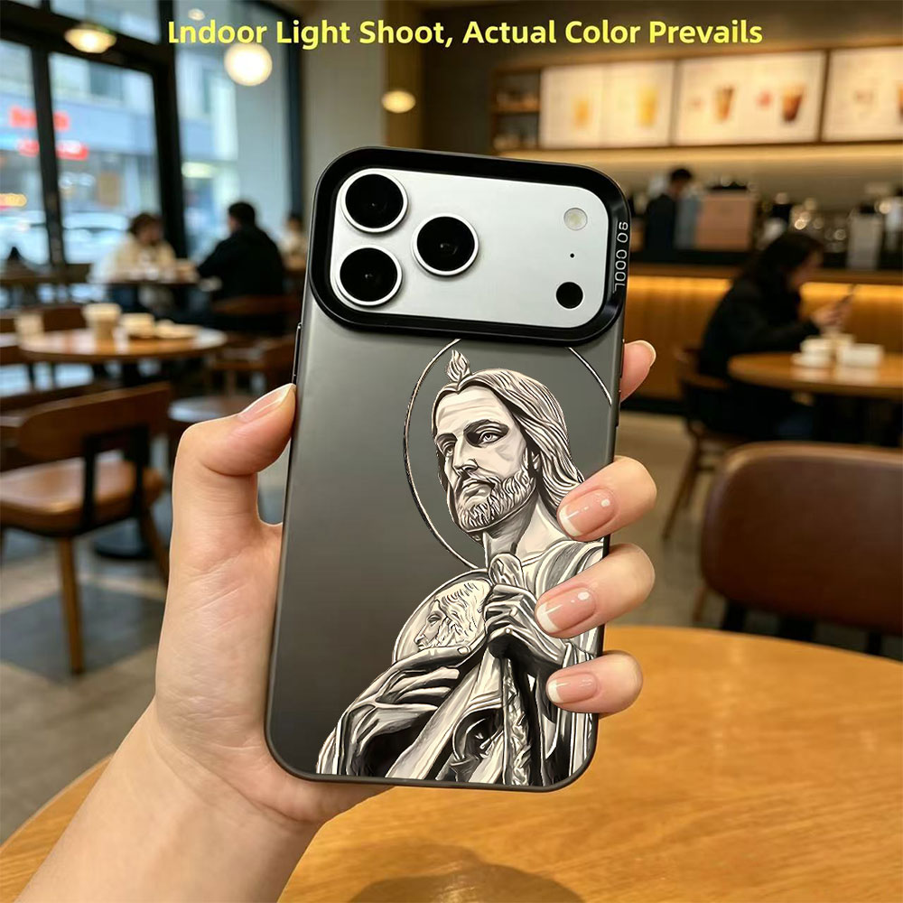 Phone Cases Like Loopy - San Judas Tadeo Muster-Design Handyhülle für