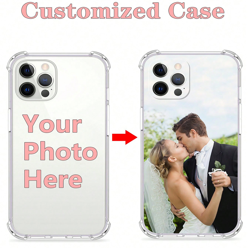 Phone Cases Personalised - DIY Foto-personalisierte Stoßfeste Handyhülle für iPhone
