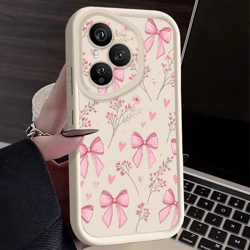 Phone Cases Pink - Weiche TPU-Telefonhülle für Honor 400 Pro