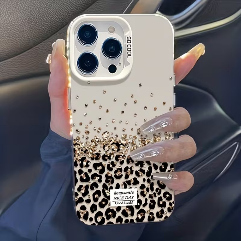 Leopardenmuster Gold Matt Fini – Phone Cases Leopard Print Bewertung und Preis
