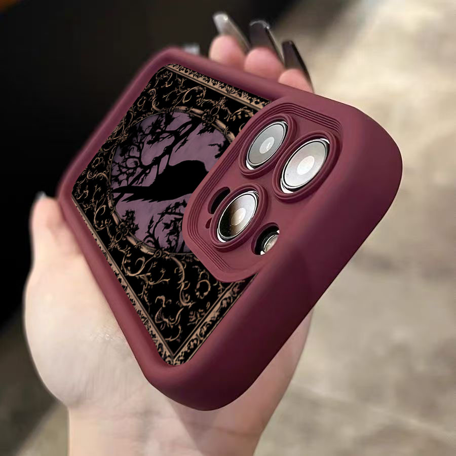 Ästhetische schwarze Krähenmus – Phone Cases Aesthetic Bewertung und Preis