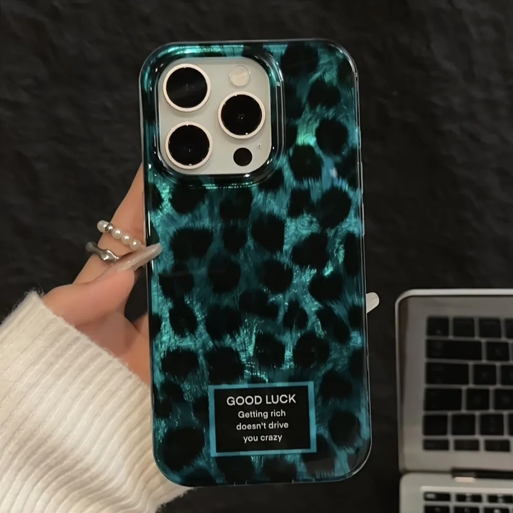 Retro Laser Niedliche Leoparde – Phone Cases Leopard Print Bewertung und Preis