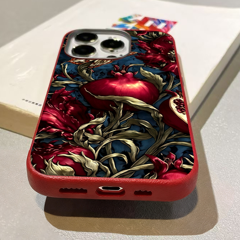 Vintage Granatapfel TPU Kunst  – Phone Cases Aesthetic Bewertung und Preis
