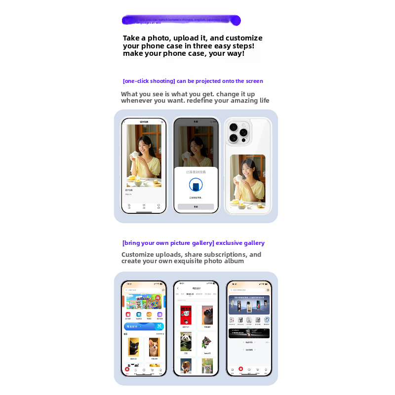 NFC Ink Display Handyhülle für – Phone Cases Diy Bewertung und Preis