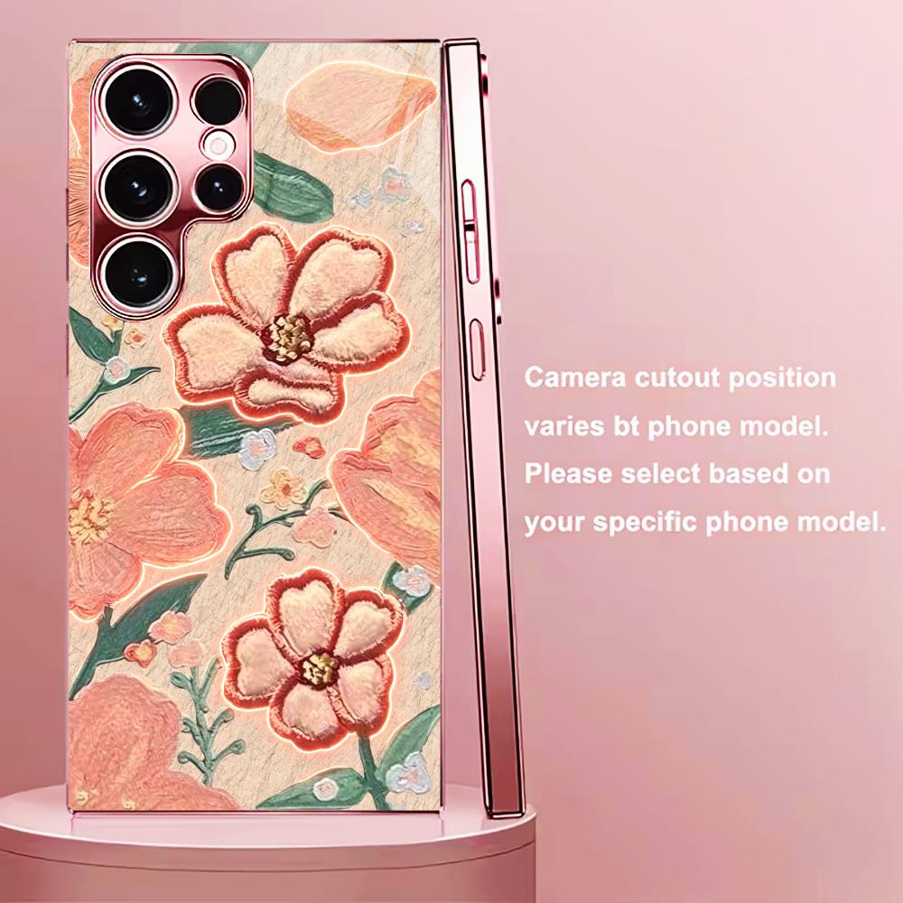Leuchtende Pfirsichblüten-Mode – Phone Cases Quad Lock Bewertung und Preis