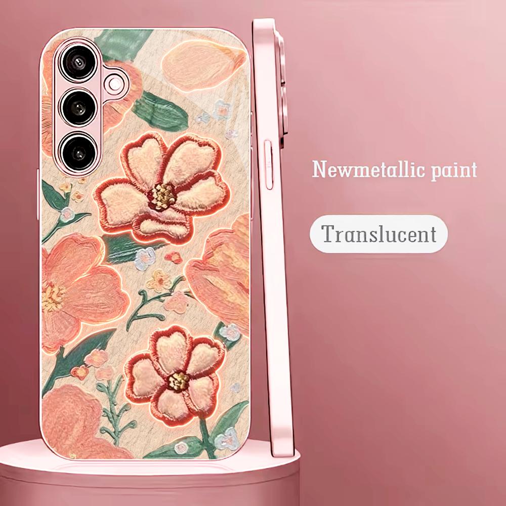 Leuchtende Pfirsichblüten-Mode – Phone Cases Quad Lock Bewertung und Preis