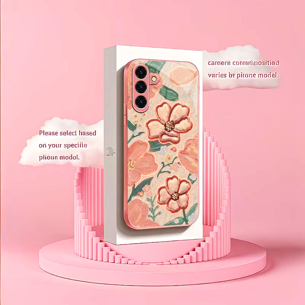 Leuchtende Pfirsichblüten-Mode – Phone Cases Quad Lock Bewertung und Preis
