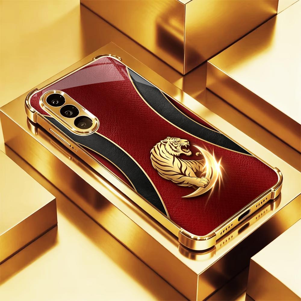 Luxuriöse Modische Goldene Tig – Phone Cases Quad Lock Bewertung und Preis