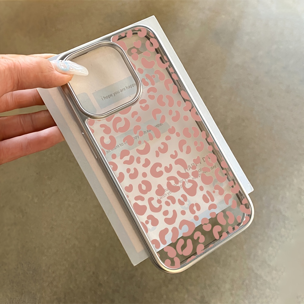 Rosa Leopardenmuster Galvanisi – Phone Cases Pink Bewertung und Preis