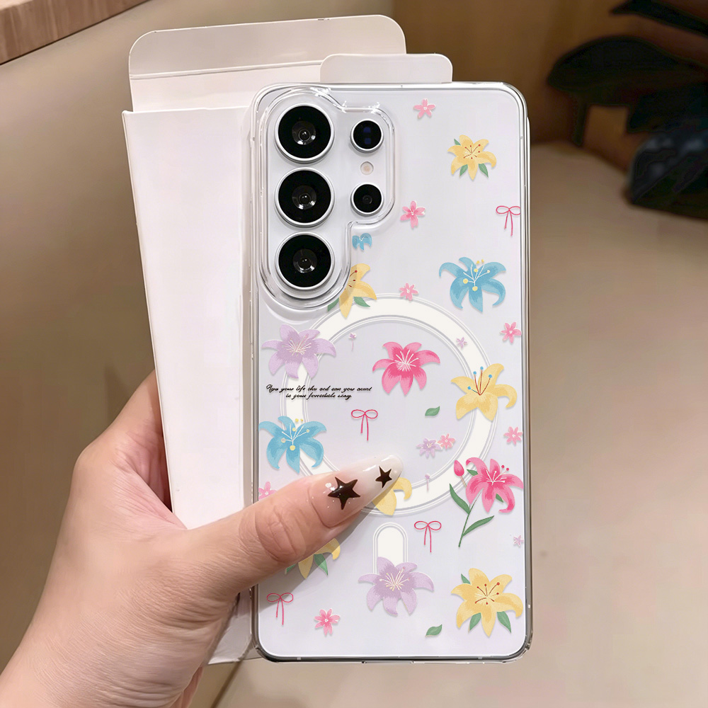 Blaue Blumen Magnetische Handy – Phone Cases Quality Bewertung und Preis