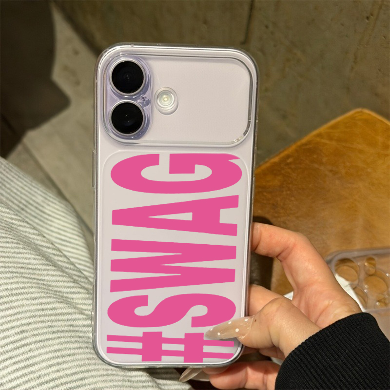 Heißrosa Schwarze SWAG-Buchsta – Phone Cases Pink Bewertung und Preis