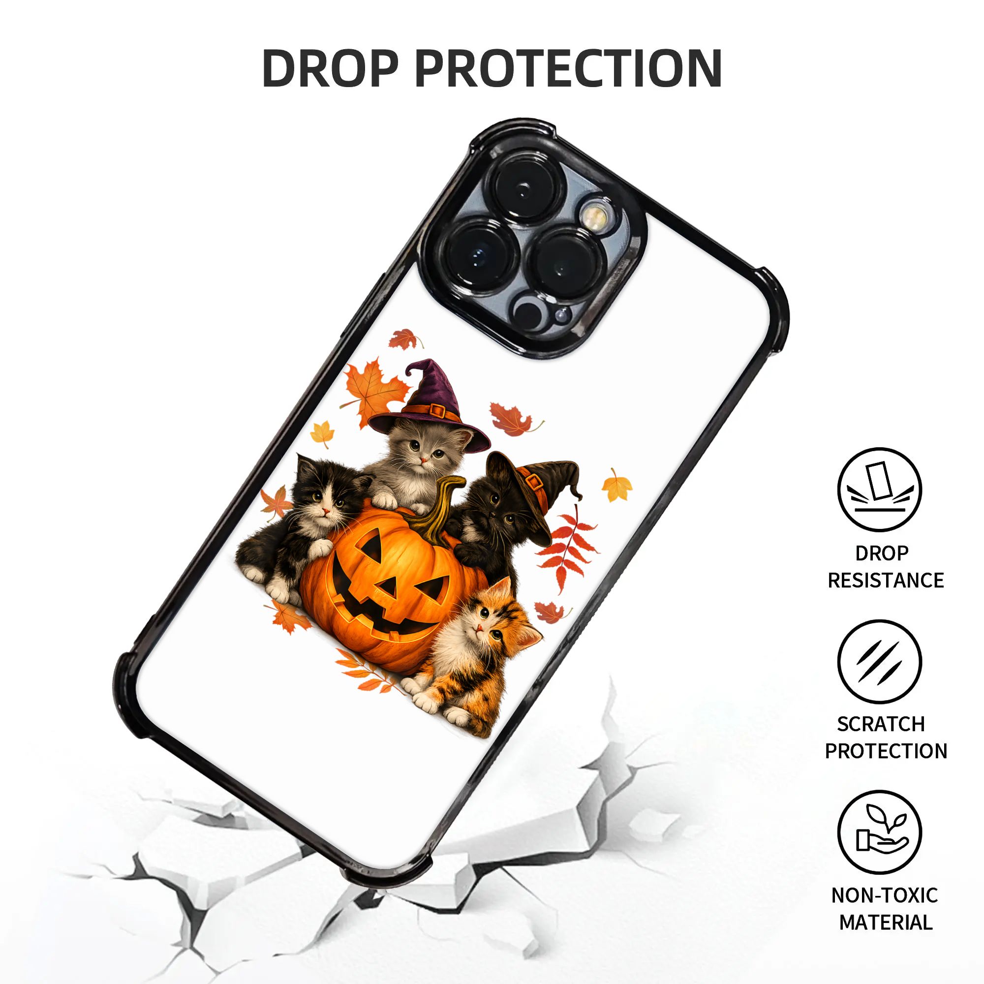 Halloween Niedliche Katzen Kür – Phone Cases Men Bewertung und Preis