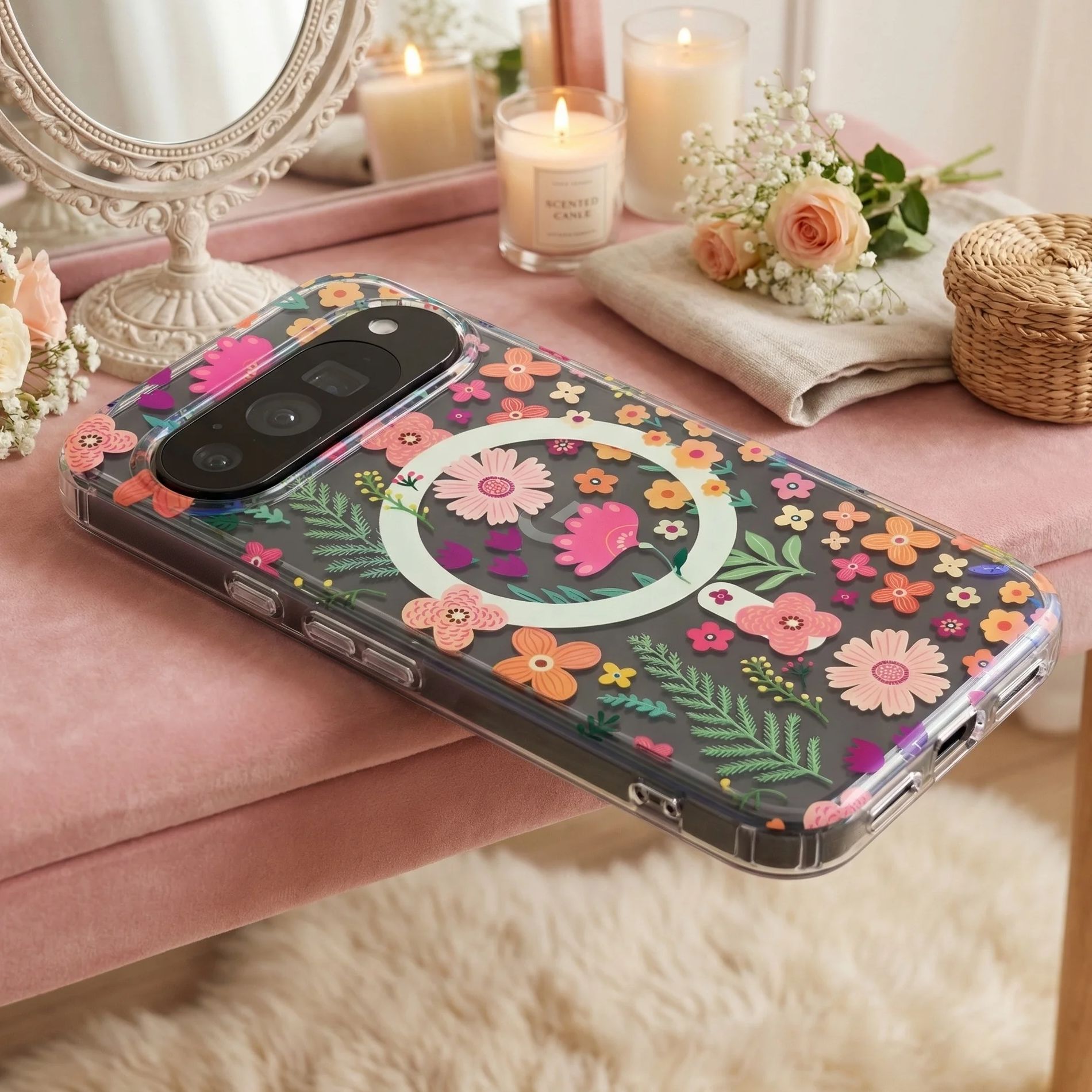Luxuriöse, durchsichtige Glitz – Phone Cases Aesthetic Bewertung und Preis