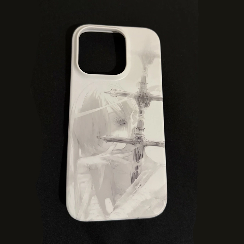 Schöne Anime-Mädchen-Schwert-D – Phone Cases Girls Bewertung und Preis