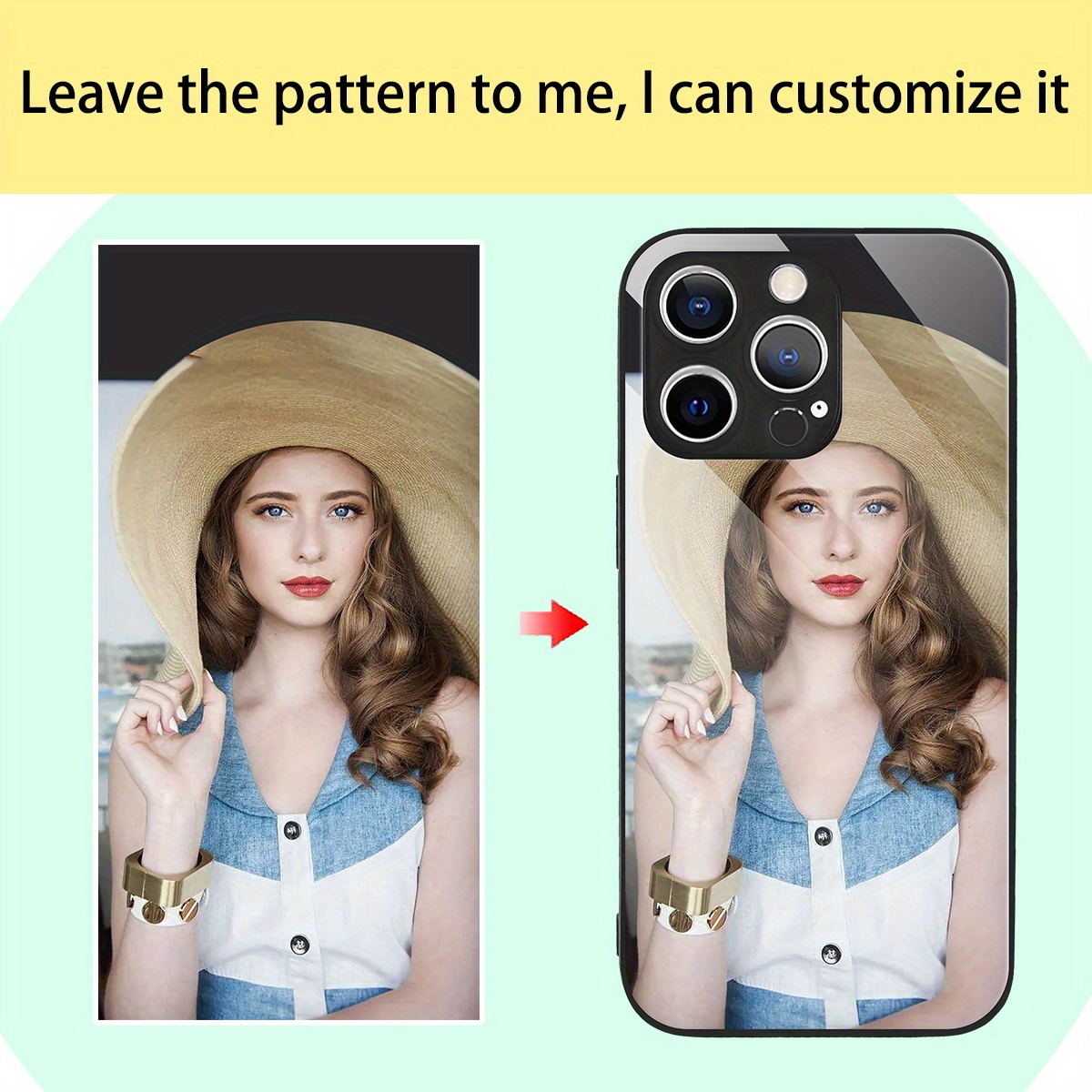 Individuelles Foto-Spiegelglas – Phone Cases Diy Bewertung und Preis