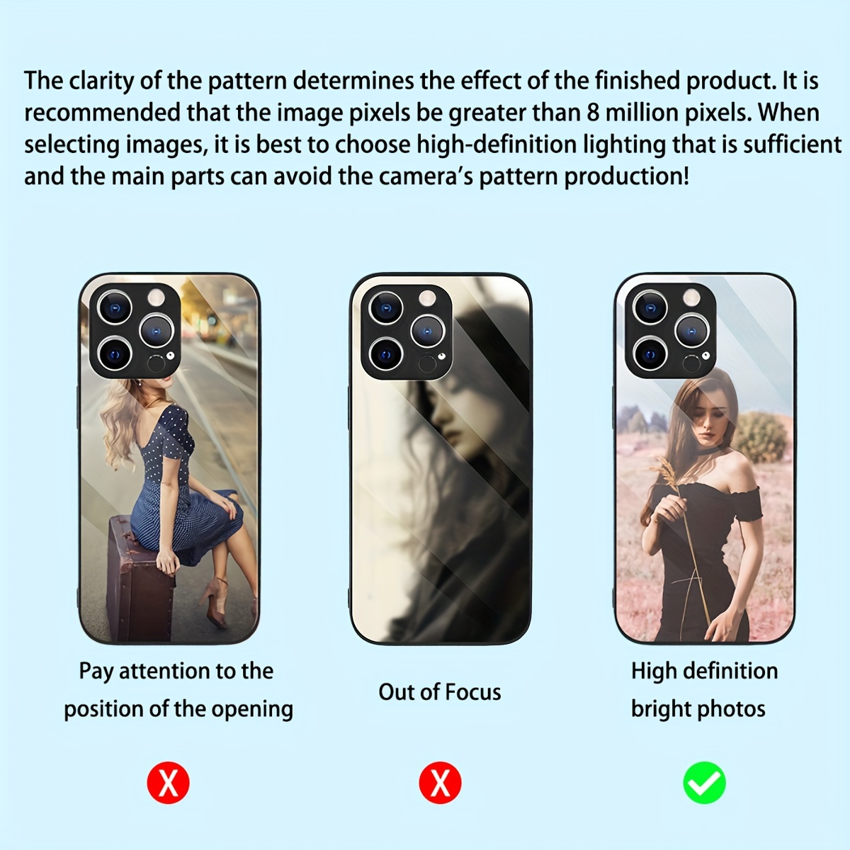 Individuelles Foto-Spiegelglas – Phone Cases Diy Bewertung und Preis