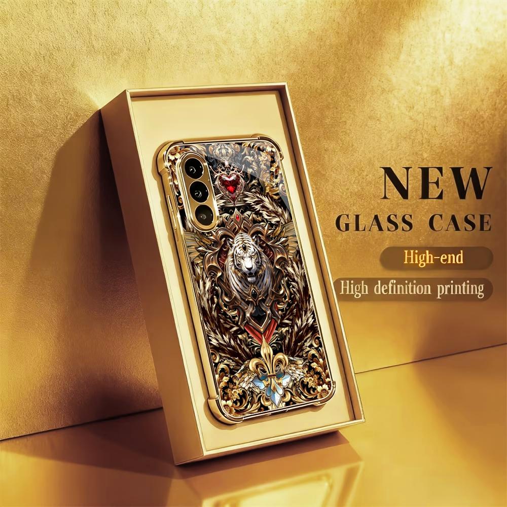 Floral Golden Tiger Fashion Ha – Phone Cases Quad Lock Bewertung und Preis