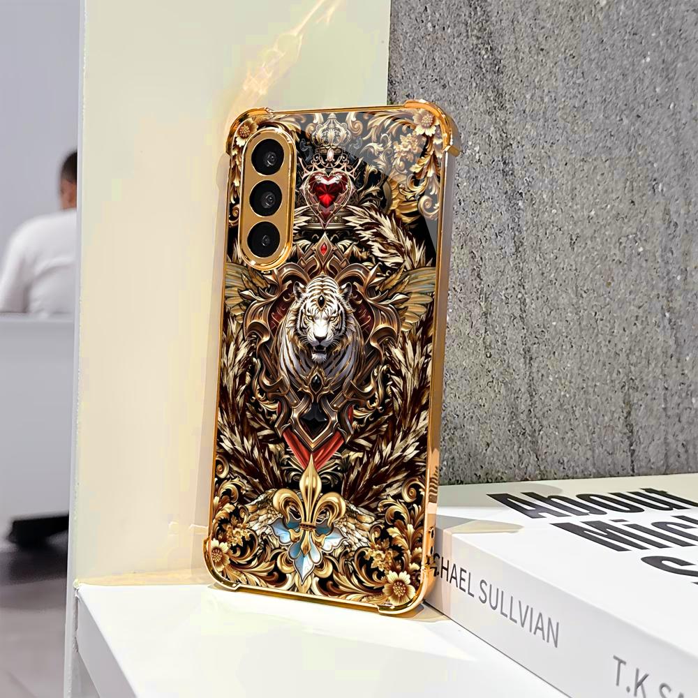 Floral Golden Tiger Fashion Ha – Phone Cases Quad Lock Bewertung und Preis