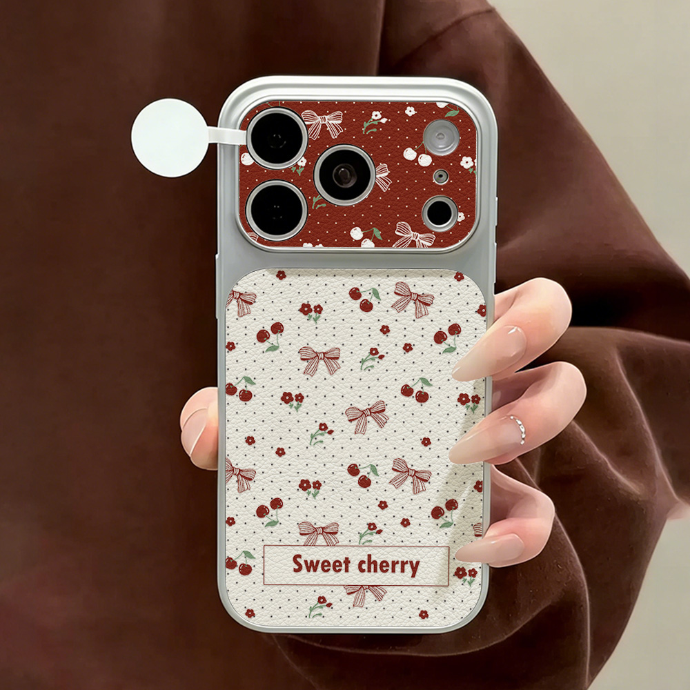 Süße Kirschblüten-Leder-Handyh – Phone Cases Quality Bewertung und Preis