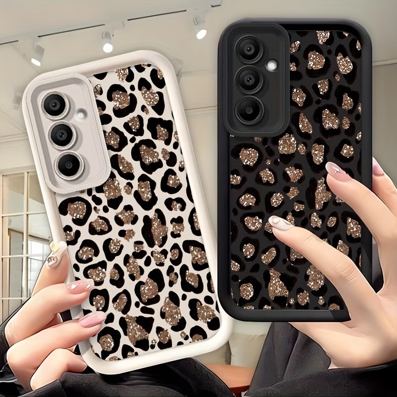 Glitzernde Leopardenmuster-Sil – Phone Cases Leopard Print Bewertung und Preis