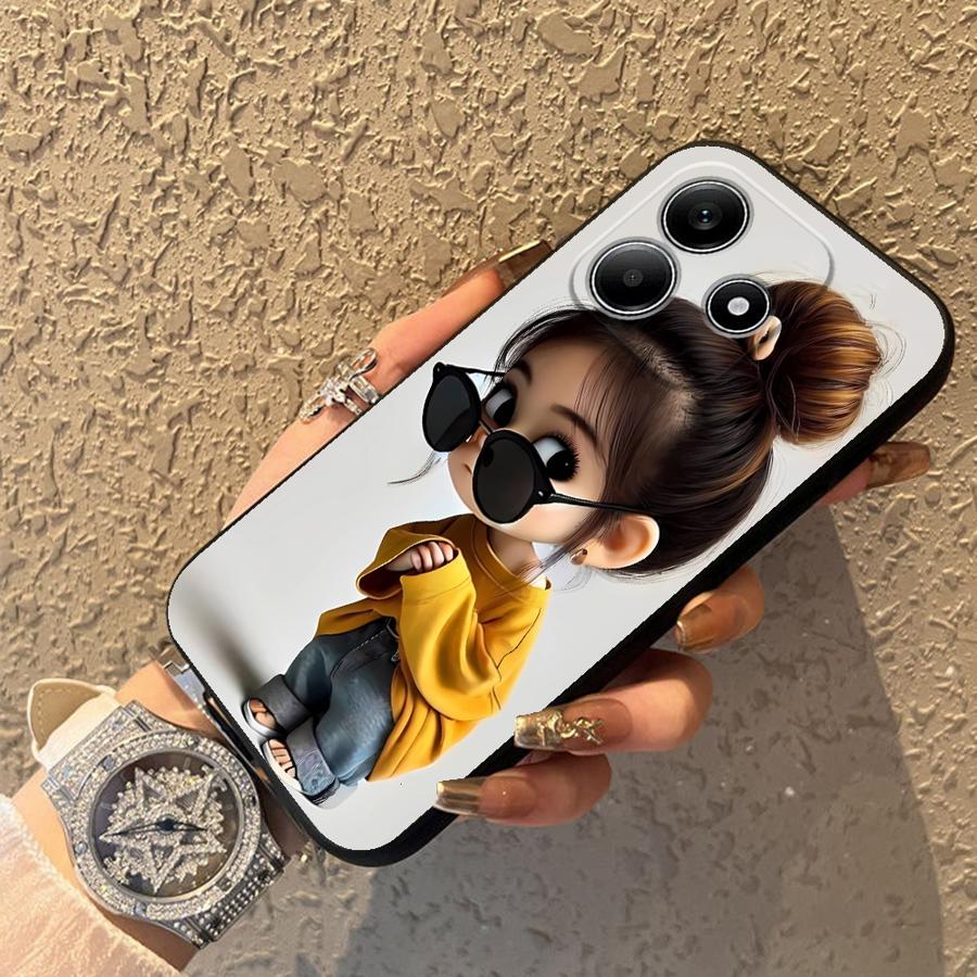 Cartoon-Mädchen-Muster Handyhü – Xiaomi Redmi Note 13 Bewertung und Preis