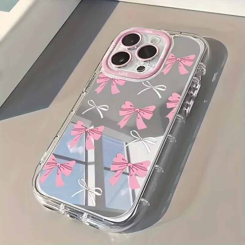 Einfache Blau-Rosa Schleife Mä – Phone Cases Girls Bewertung und Preis