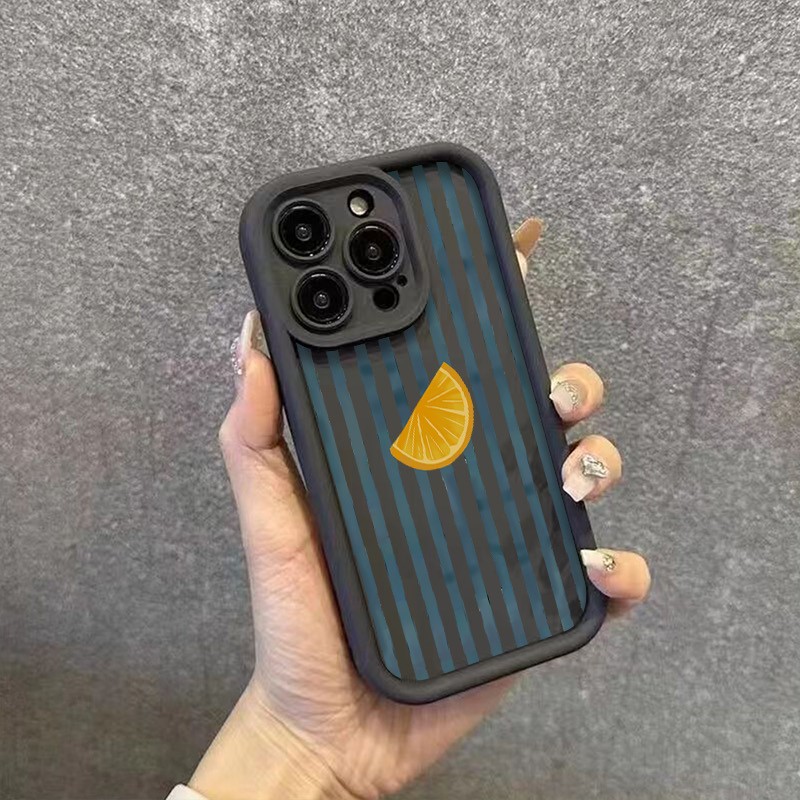 Gestreifte Zitronenscheiben-Mu – Phone Cases Australia Bewertung und Preis