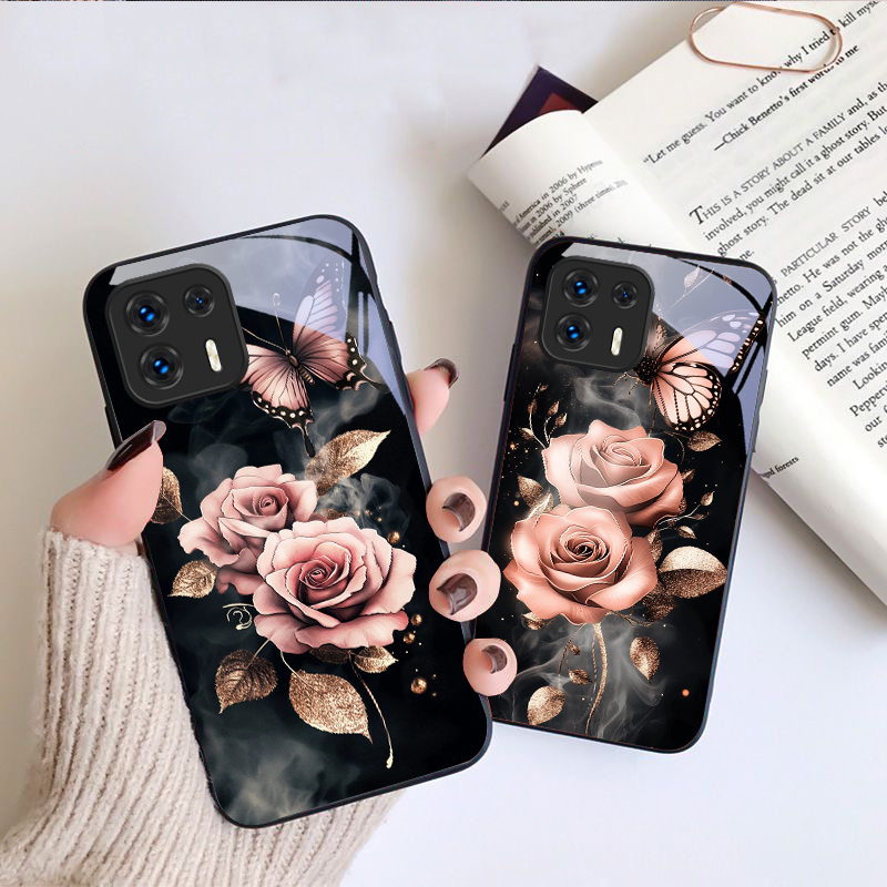 Butterfly Love Pink Rose für M – Phone Cases Motorola Bewertung und Preis