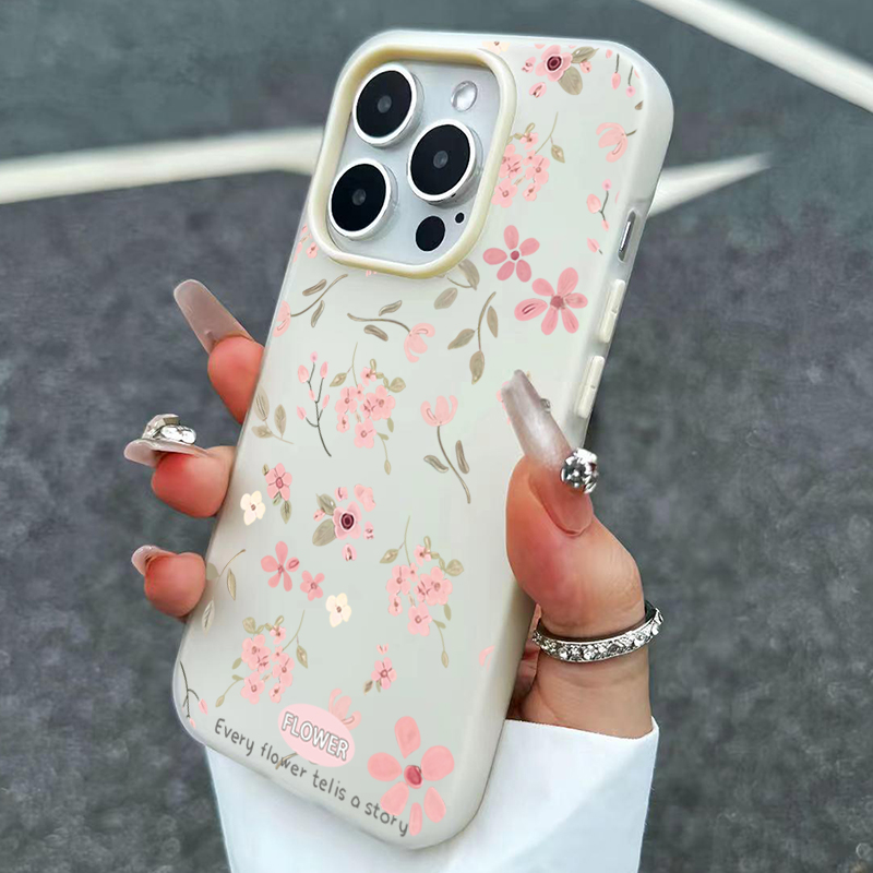 Süße Rosa Blumen-Handyhülle in – Phone Cases Pink Bewertung und Preis