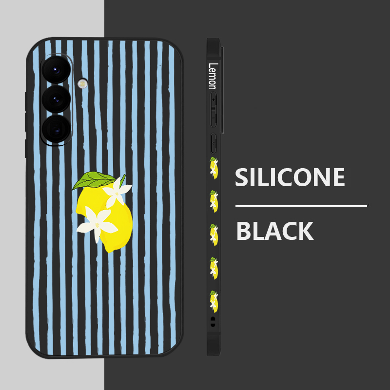 Gestreifte Zitronen-Print TPU  – Phone Cases Galaxy A17 Bewertung und Preis