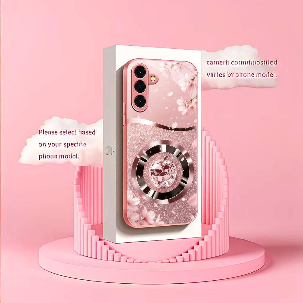 Blossom Glitter Apple Fashion  – Phone Cases Quad Lock Bewertung und Preis