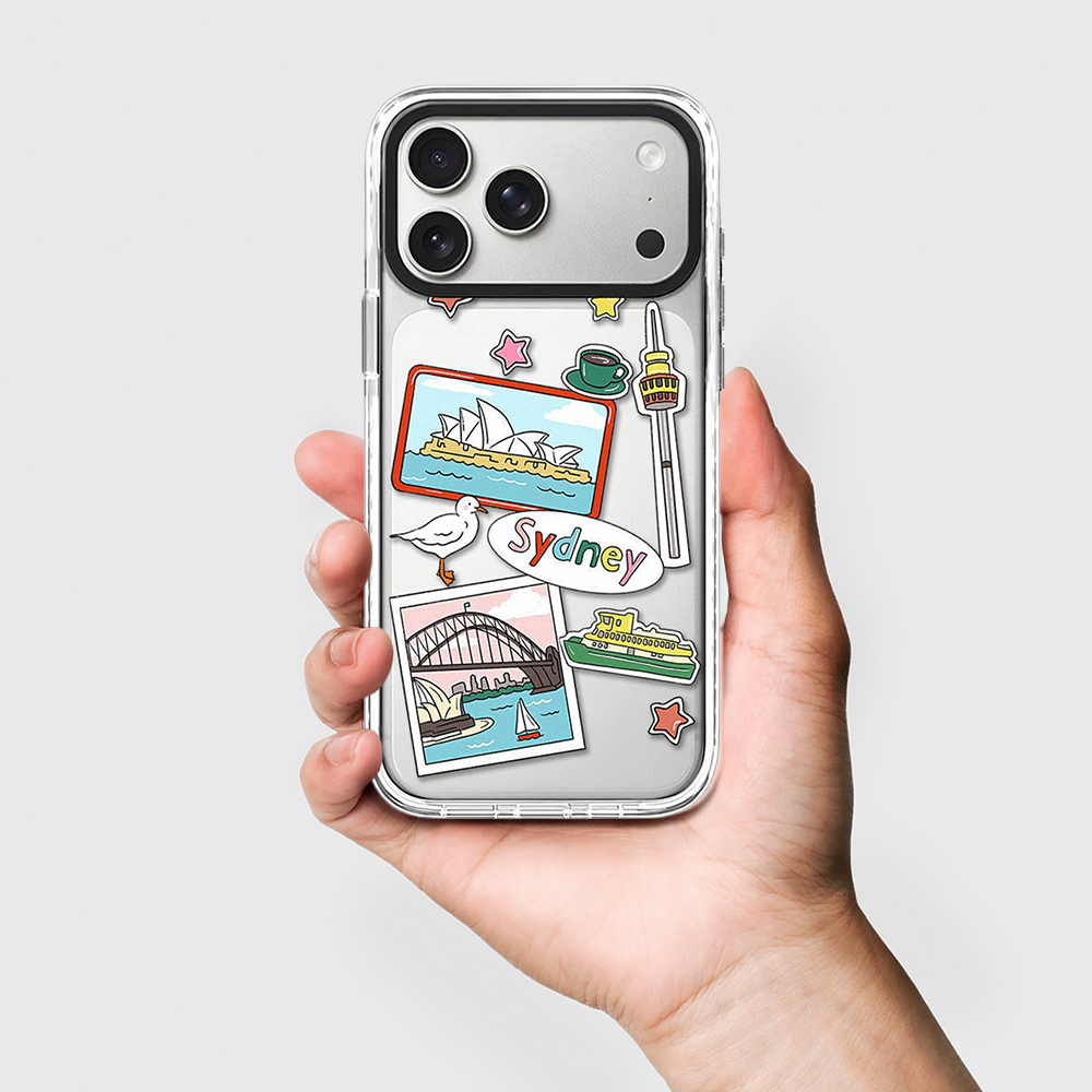Australien Reise Schwarz/Weiß  – Phone Cases Australia Bewertung und Preis