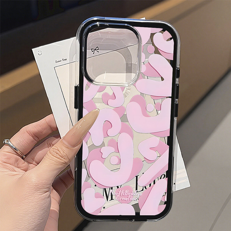 Transparente Handyhülle für iP – Phone Cases Pink Bewertung und Preis