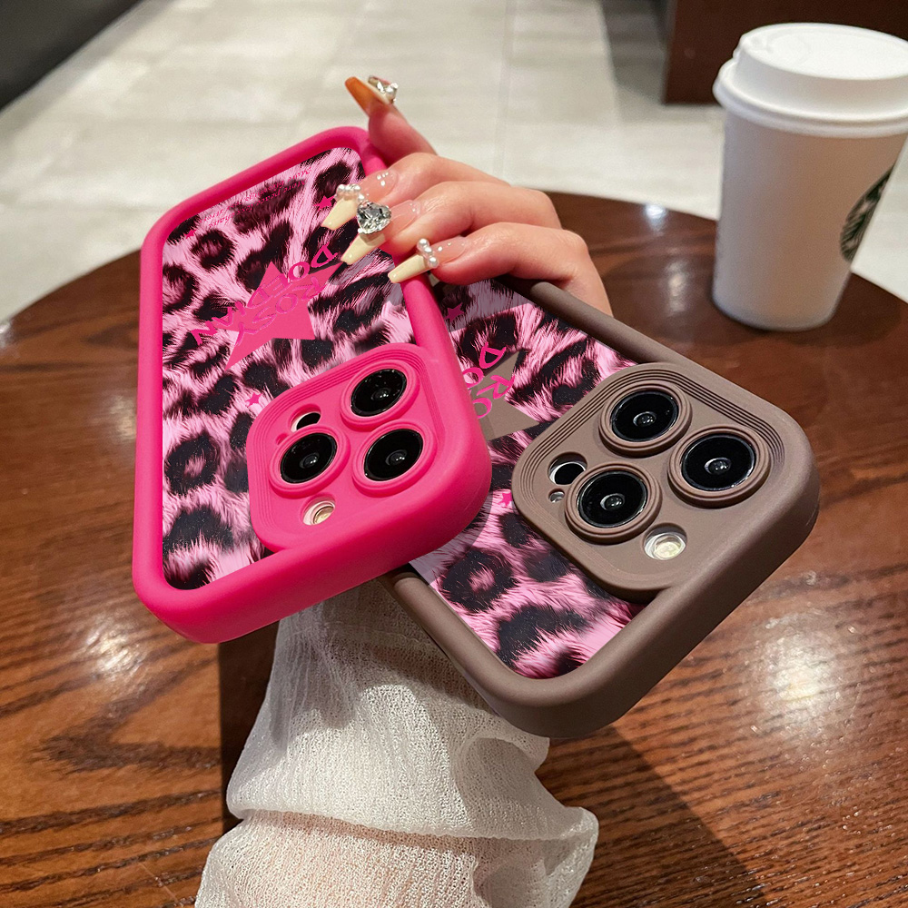 Modische Rosa Leopardenmuster  – Phone Cases Leopard Print Bewertung und Preis