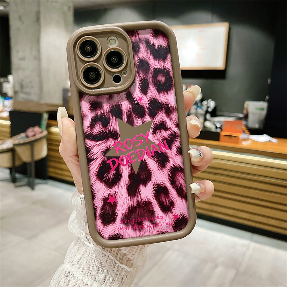 Modische Rosa Leopardenmuster  – Phone Cases Leopard Print Bewertung und Preis