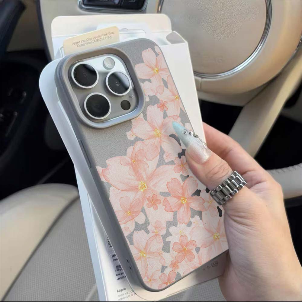 Rosa Sakura Blumenmuster Matt  – Phone Cases Pink Bewertung und Preis