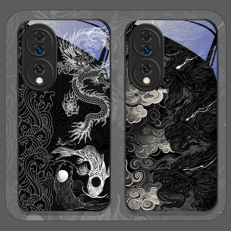 Ästhetische Coole Schwarze Dra – Phone Cases Aesthetic Bewertung und Preis