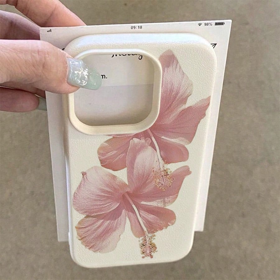 Rosa Hibiskus elegante hochäst – Phone Cases Aesthetic Bewertung und Preis
