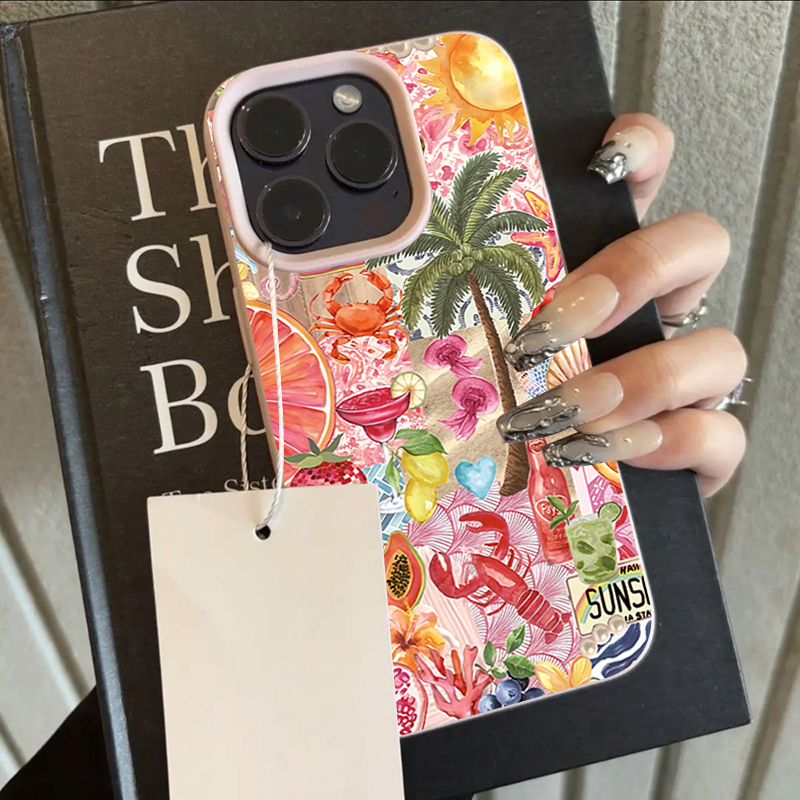 Sommer Strandparty Collage-Mus – Phone Cases Beach Bewertung und Preis