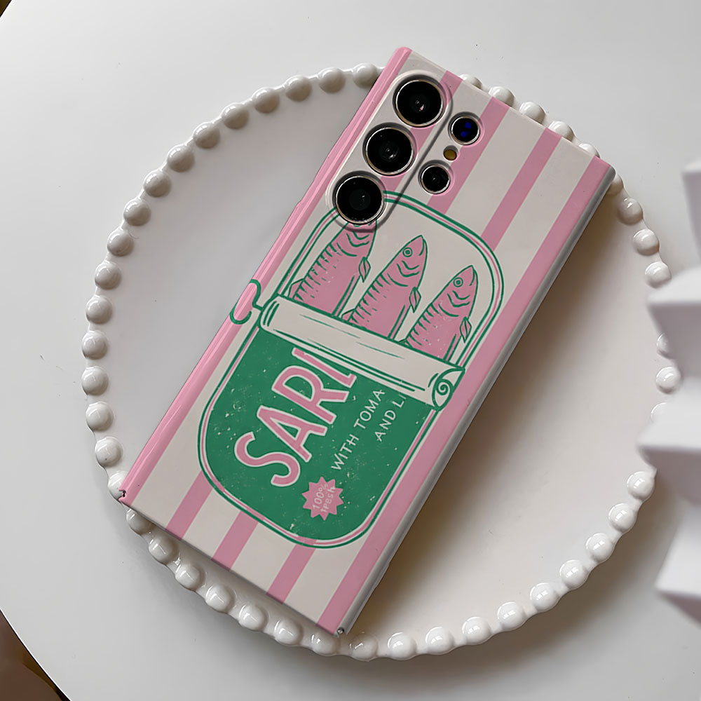 Vintage-Sardinen-Dosen-Design  – Phone Cases You Can Customize Bewertung und Preis