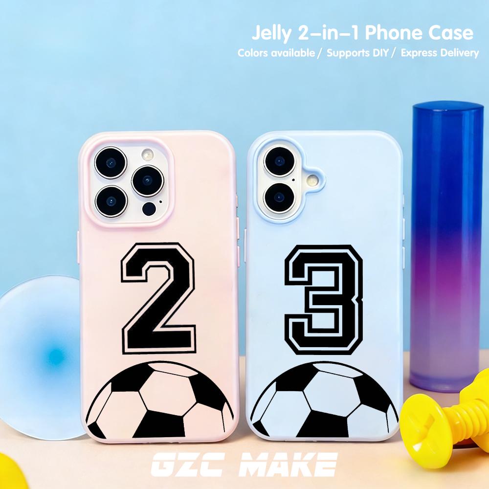Fußball-Nummern-Design Anpassb – Phone Cases You Can Customize Bewertung und Preis